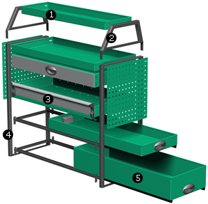 van shelving blueprint