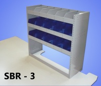 Steel Modular Van Shelving Unit SBR3