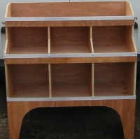 Van Ply Wood Shelving Racking Pigeon Hole System Ply Shelving 7